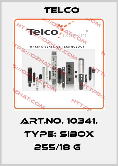 Art.No. 10341, Type: Sibox 255/18 G  Telco