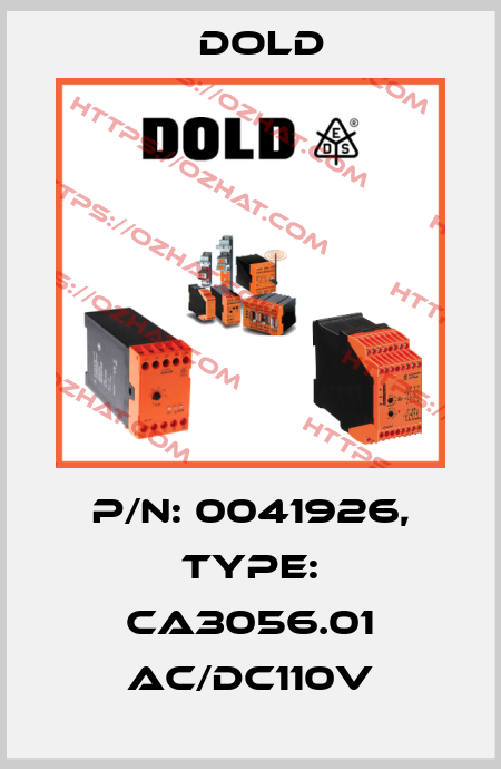 p/n: 0041926, Type: CA3056.01 AC/DC110V Dold