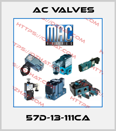 57D-13-111CA МAC Valves