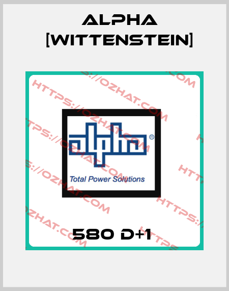580 D+1  Alpha [Wittenstein]