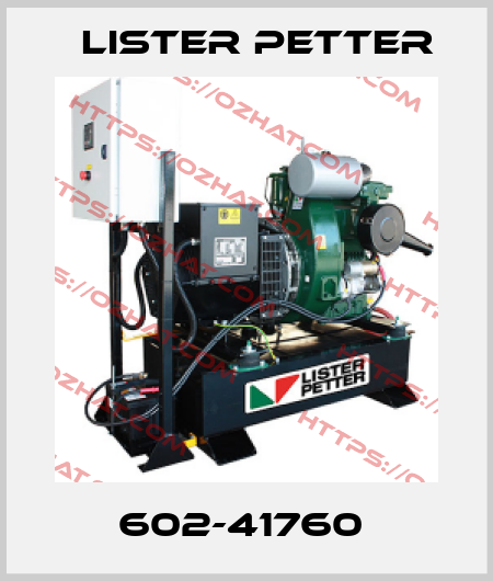 602-41760  Lister Petter