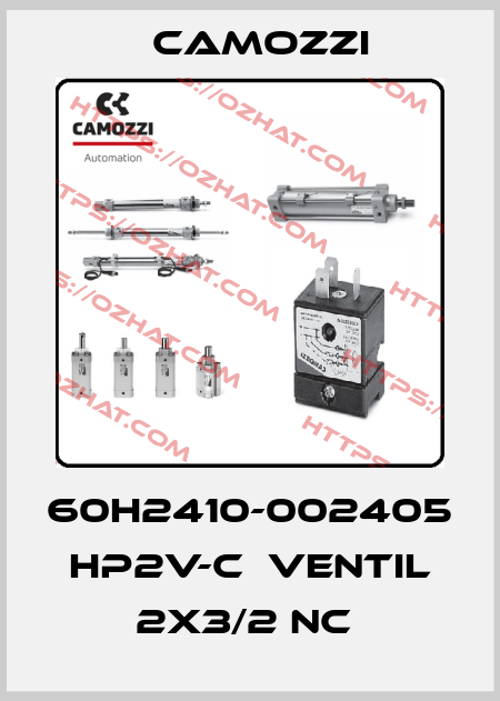 60H2410-002405  HP2V-C  VENTIL 2X3/2 NC  Camozzi