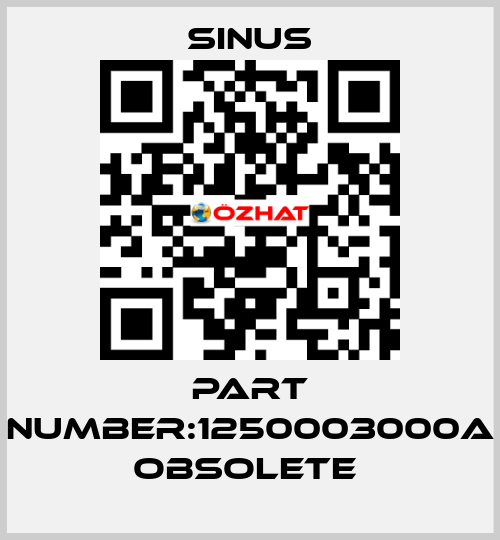 Part Number:1250003000A obsolete  Sinus