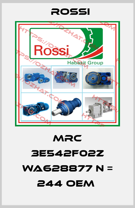 MRC 3E542F02Z WA628877 n = 244 oem  Rossi