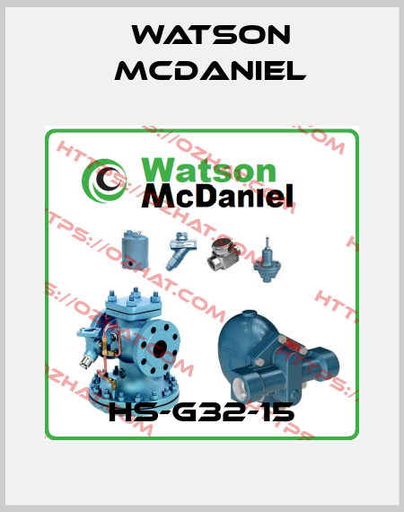 HS-G32-15 Watson McDaniel