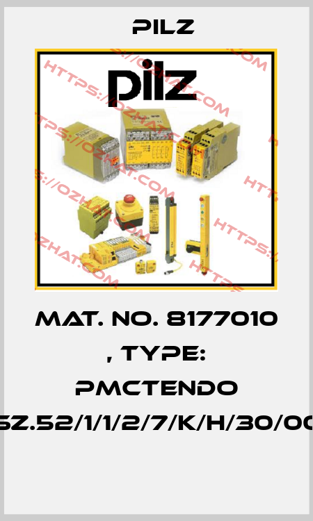 Mat. No. 8177010 , Type: PMCtendo SZ.52/1/1/2/7/K/H/30/00  Pilz