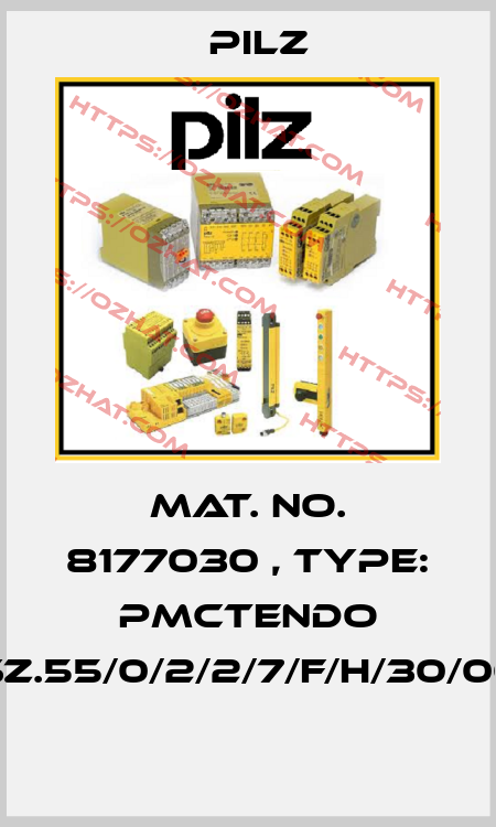 Mat. No. 8177030 , Type: PMCtendo SZ.55/0/2/2/7/F/H/30/00  Pilz