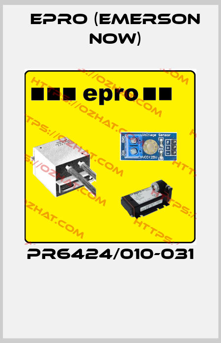  PR6424/010-031  Epro (Emerson now)