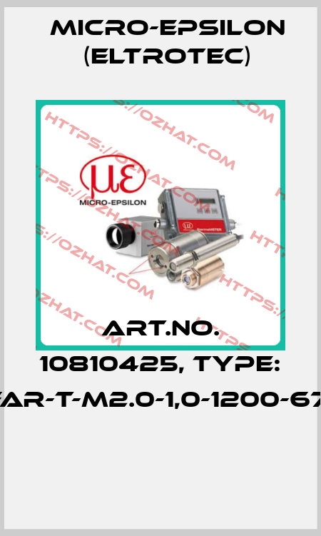 Art.No. 10810425, Type: FAR-T-M2.0-1,0-1200-67°  Micro-Epsilon (Eltrotec)