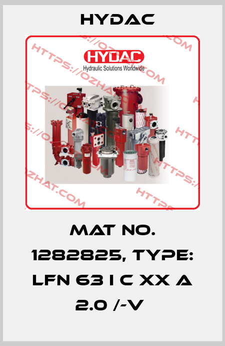 Mat No. 1282825, Type: LFN 63 I C XX A 2.0 /-V  Hydac