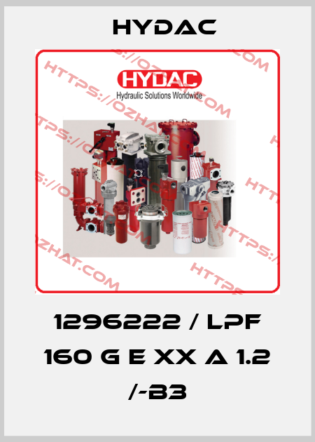 1296222 / LPF 160 G E XX A 1.2 /-B3 Hydac