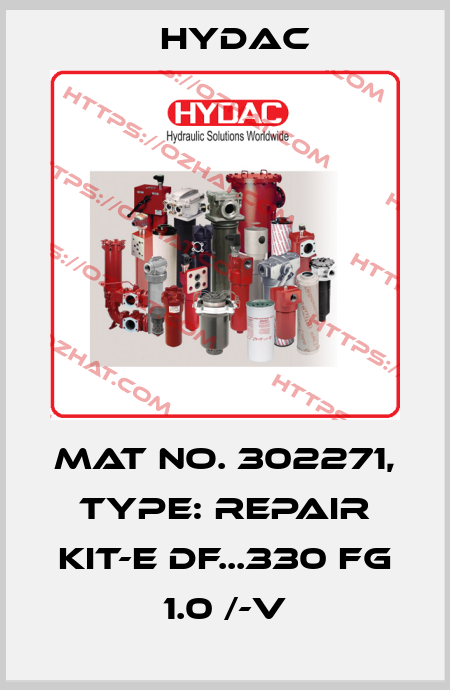 Mat No. 302271, Type: REPAIR KIT-E DF...330 FG 1.0 /-V Hydac