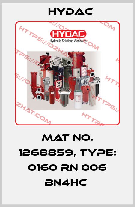 Mat No. 1268859, Type: 0160 RN 006 BN4HC  Hydac