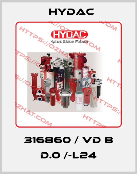 316860 / VD 8 D.0 /-L24 Hydac