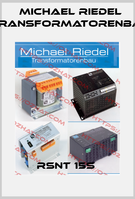RSNT 15S  Michael Riedel Transformatorenbau