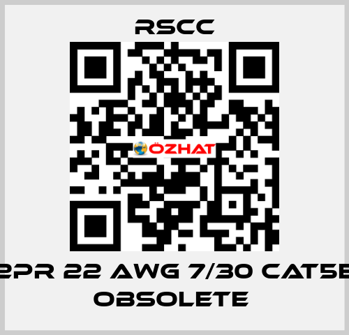 2PR 22 AWG 7/30 CAT5E obsolete  RSCC