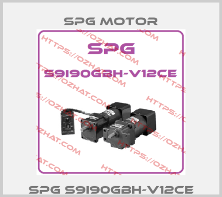 SPG S9I90GBH-V12CE Spg Motor