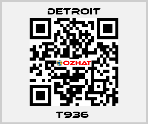 T936  Detroit