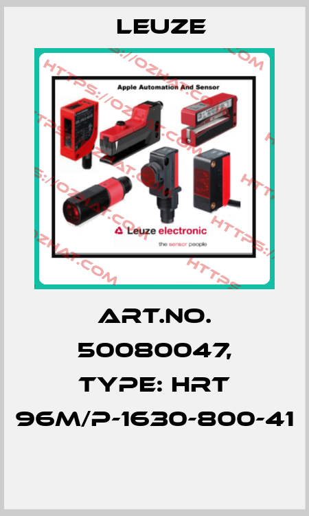 Art.No. 50080047, Type: HRT 96M/P-1630-800-41  Leuze