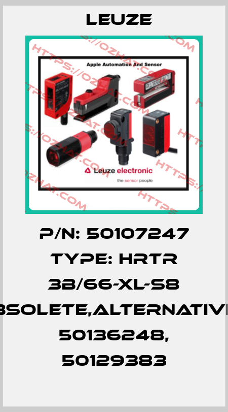 P/N: 50107247 Type: HRTR 3B/66-XL-S8 obsolete,alternatives 50136248, 50129383 Leuze