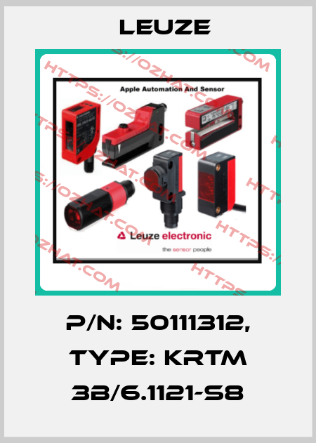 p/n: 50111312, Type: KRTM 3B/6.1121-S8 Leuze