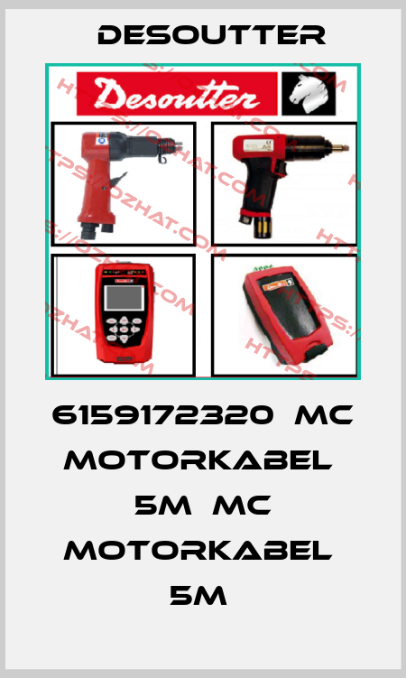 6159172320  MC MOTORKABEL  5M  MC MOTORKABEL  5M  Desoutter