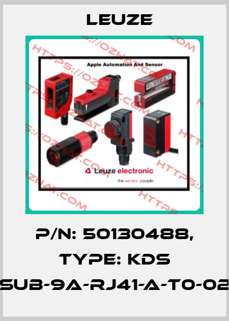 p/n: 50130488, Type: KDS CR-SUB-9A-RJ41-A-T0-024-C Leuze