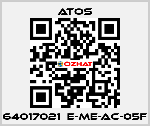 64017021  E-ME-AC-05F Atos