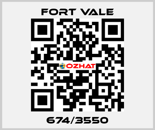 674/3550  Fort Vale