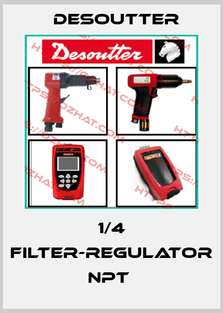 1/4 FILTER-REGULATOR NPT  Desoutter