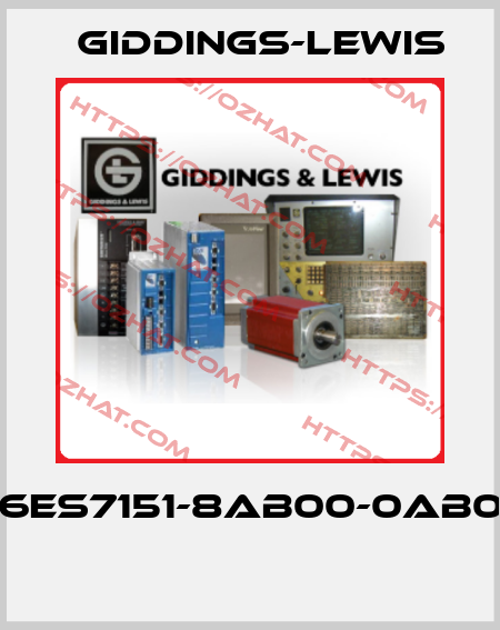6ES7151-8AB00-0AB0  Giddings-Lewis