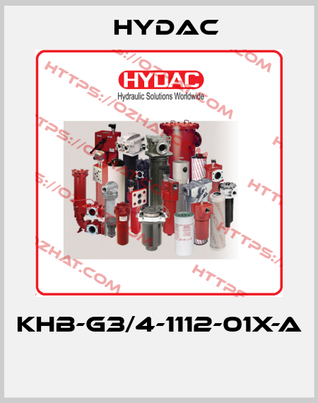 KHB-G3/4-1112-01X-A  Hydac