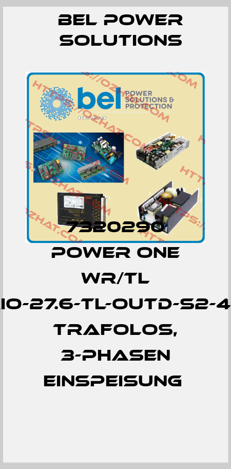 7320290 POWER ONE WR/TL TRIO-27.6-TL-OUTD-S2-400 TRAFOLOS, 3-PHASEN EINSPEISUNG  Bel Power Solutions