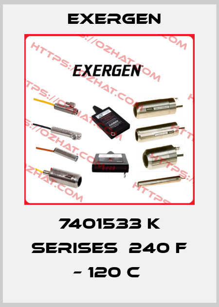 7401533 K SERISES  240 F – 120 C  Exergen