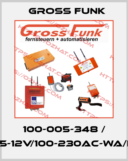 100-005-348 / LA15-12V/100-230AC-WA/EU-I Gross Funk