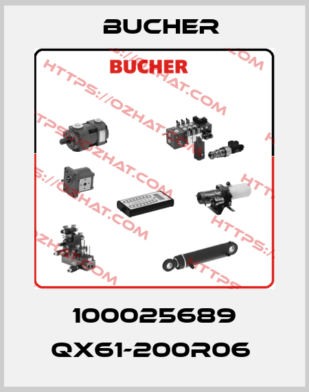 100025689 QX61-200R06  Bucher