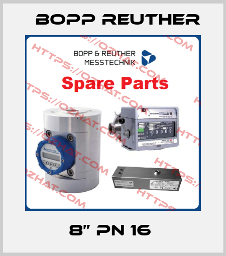 8’’ PN 16  Bopp Reuther
