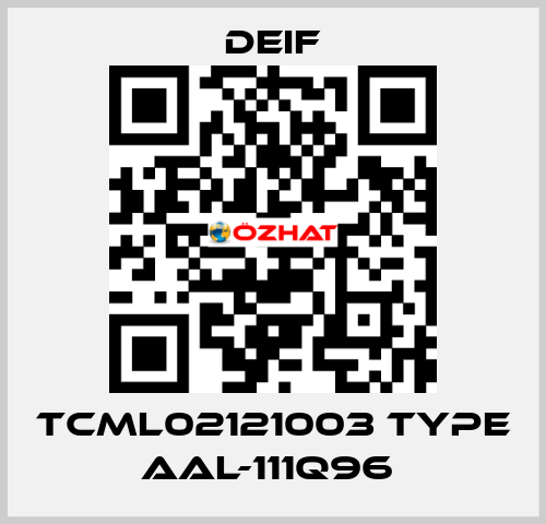 TCML02121003 TYPE AAL-111Q96  Deif