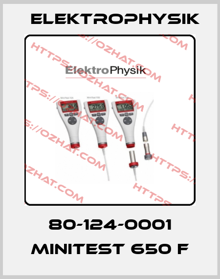 80-124-0001 MiniTest 650 F ElektroPhysik