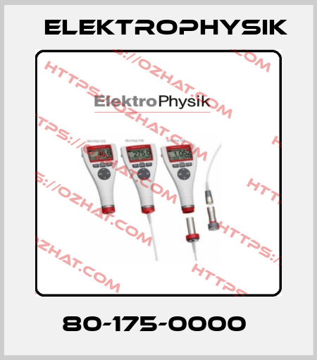 80-175-0000  ElektroPhysik