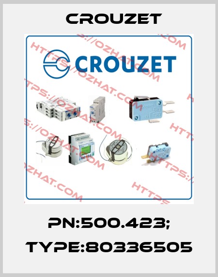 PN:500.423; Type:80336505 Crouzet