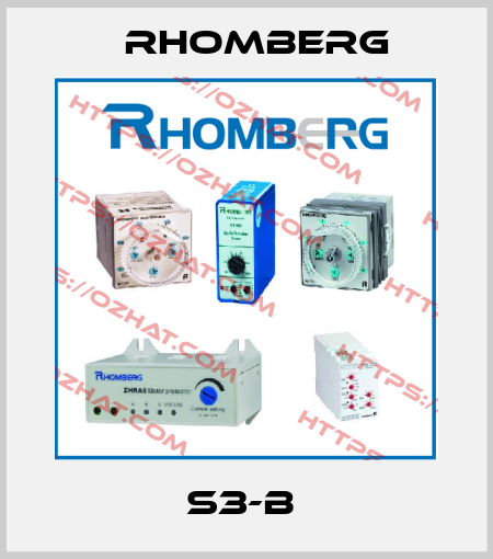 S3-B  Rhomberg