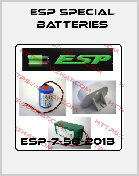 ESP-7-58-201B  ESP Special Batteries