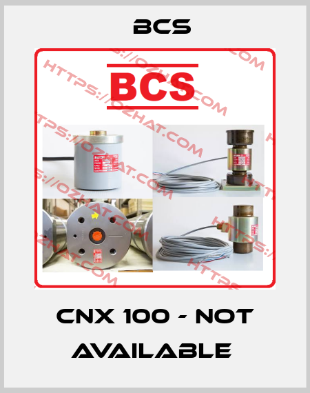 CNX 100 - not available  Bcs