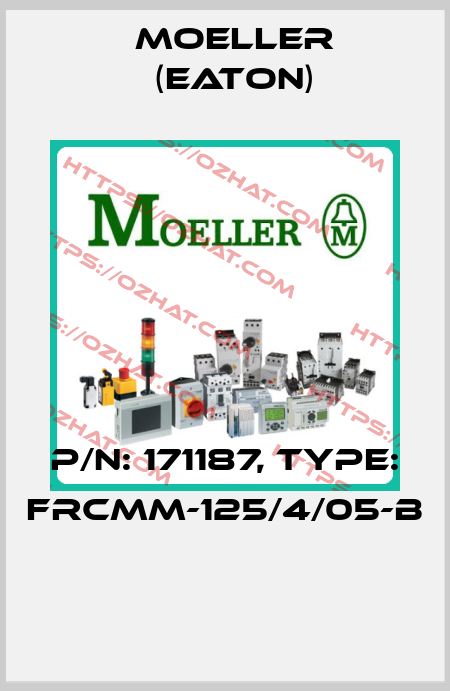P/N: 171187, Type: FRCMM-125/4/05-B  Moeller (Eaton)