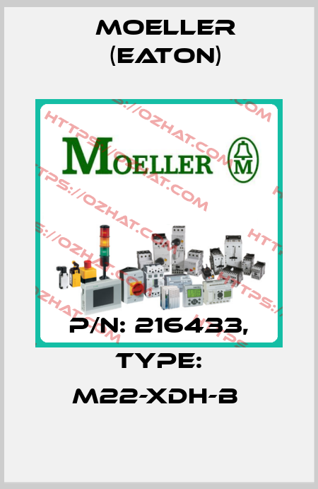 P/N: 216433, Type: M22-XDH-B  Moeller (Eaton)