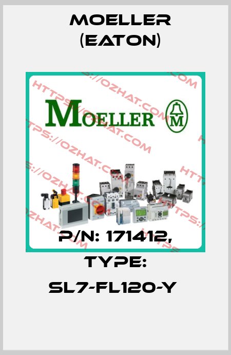 P/N: 171412, Type: SL7-FL120-Y  Moeller (Eaton)