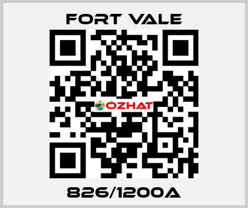 826/1200A Fort Vale