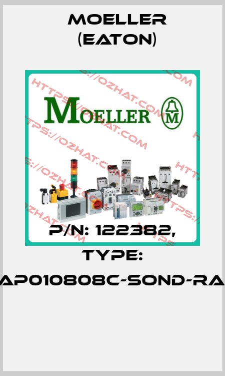 P/N: 122382, Type: XAP010808C-SOND-RAL*  Moeller (Eaton)