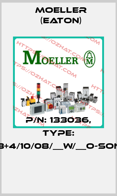 P/N: 133036, Type: XMI40/3+4/10/08/__W/__O-SOND-RAL*  Moeller (Eaton)